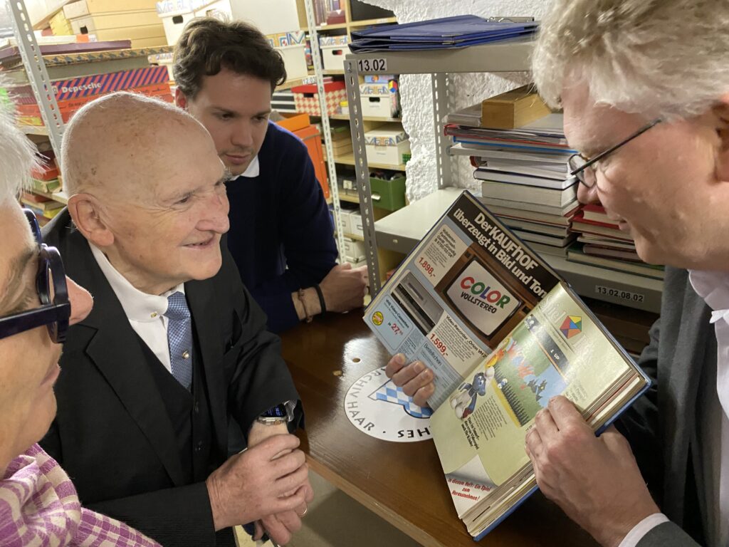 Tom Werneck und Jens Junge im Bayerischen Spiel-Archiv 2025