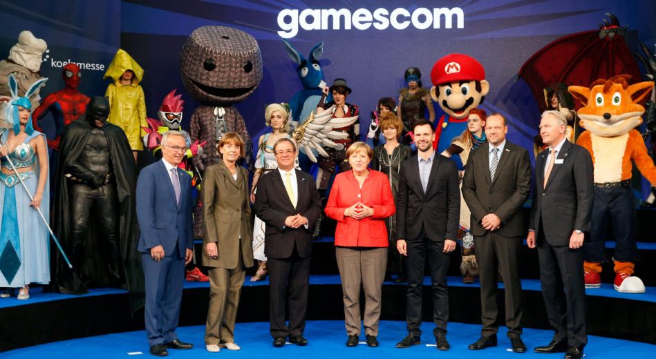 Gamescom Eröffnung 2017, Bundeskanzlerin Angela Merkel